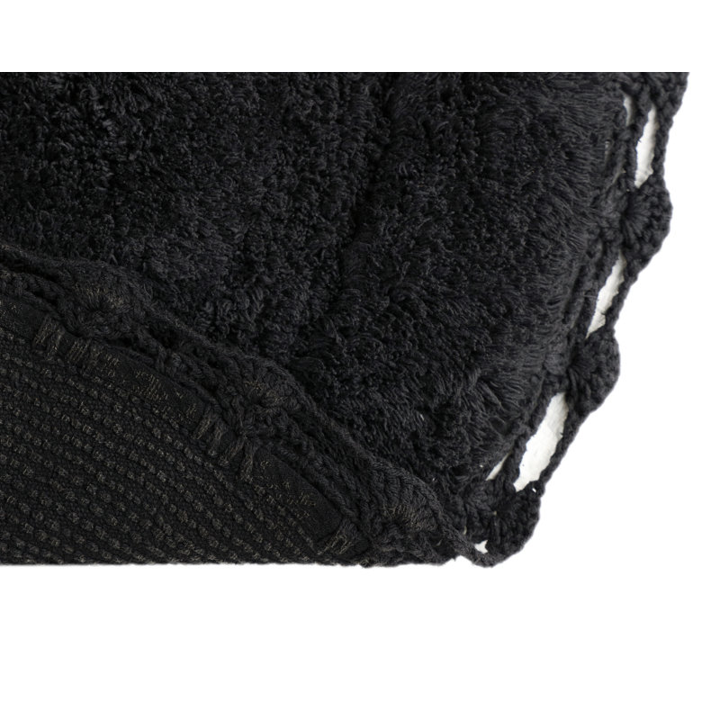 Tapis pour salle de bain Sasuke, Noir