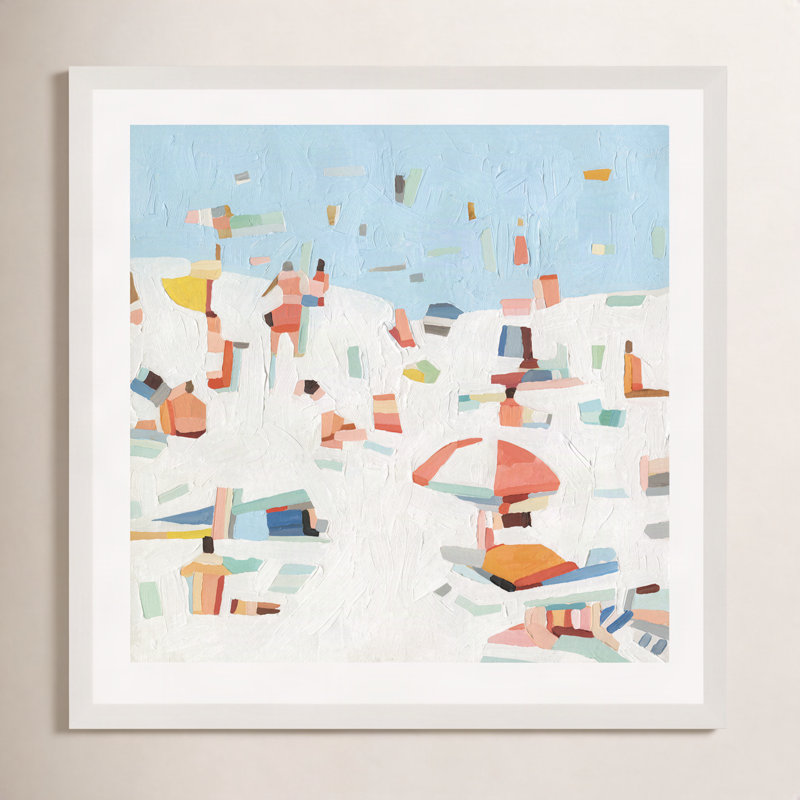 Summer Confetti III Painting by Emma Scarvey, Natural, 30"H x 30"W