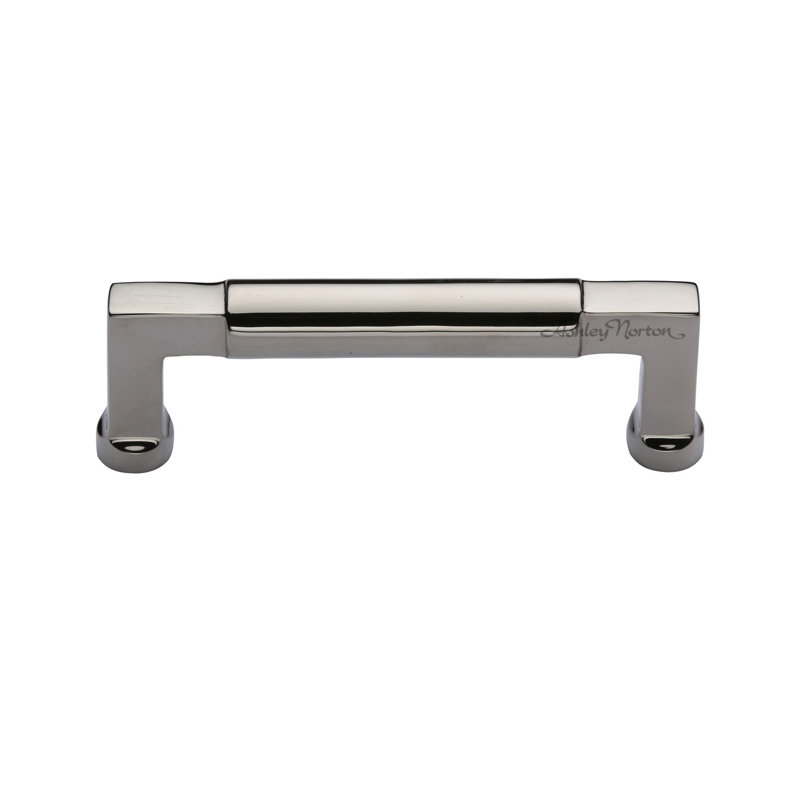 Bauhaus Cabinet Bar Pull, Polished Nickel, 6"