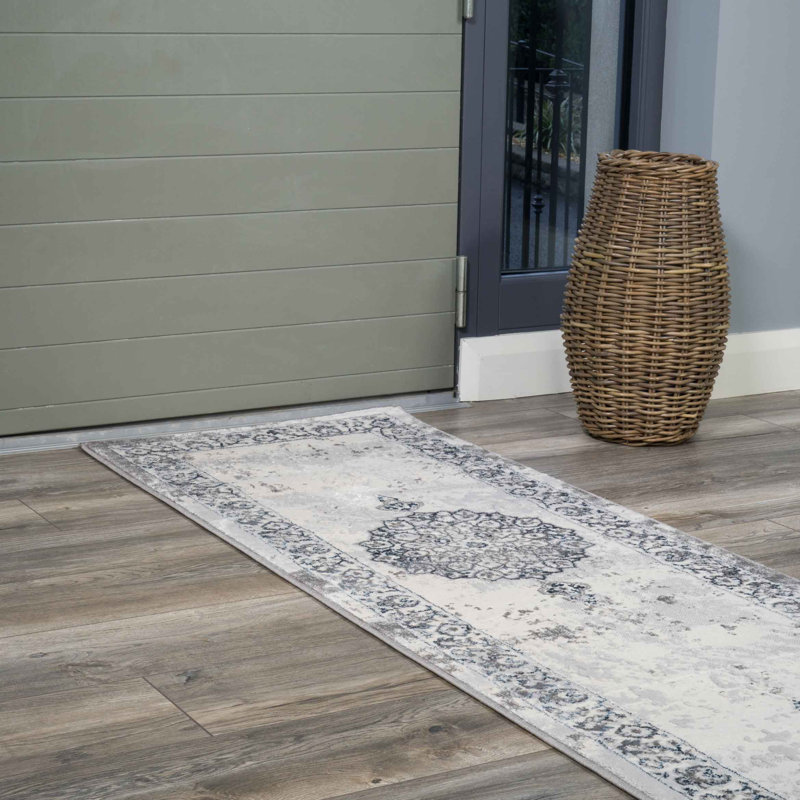 Aniyah Oriental Area Rug, Runner 70 x 240cm