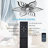 28.34" 7 - Blade Reversible LED Dimmable Ceiling Fan With Light And Remote