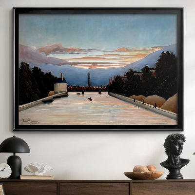 La Tour Eiffel (La Tour Eiffel) - Henri Rousseau - Toile tendue avec châssis, c. 1898