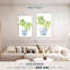 Harnek Palm Chinoiserie blanc I-117718865