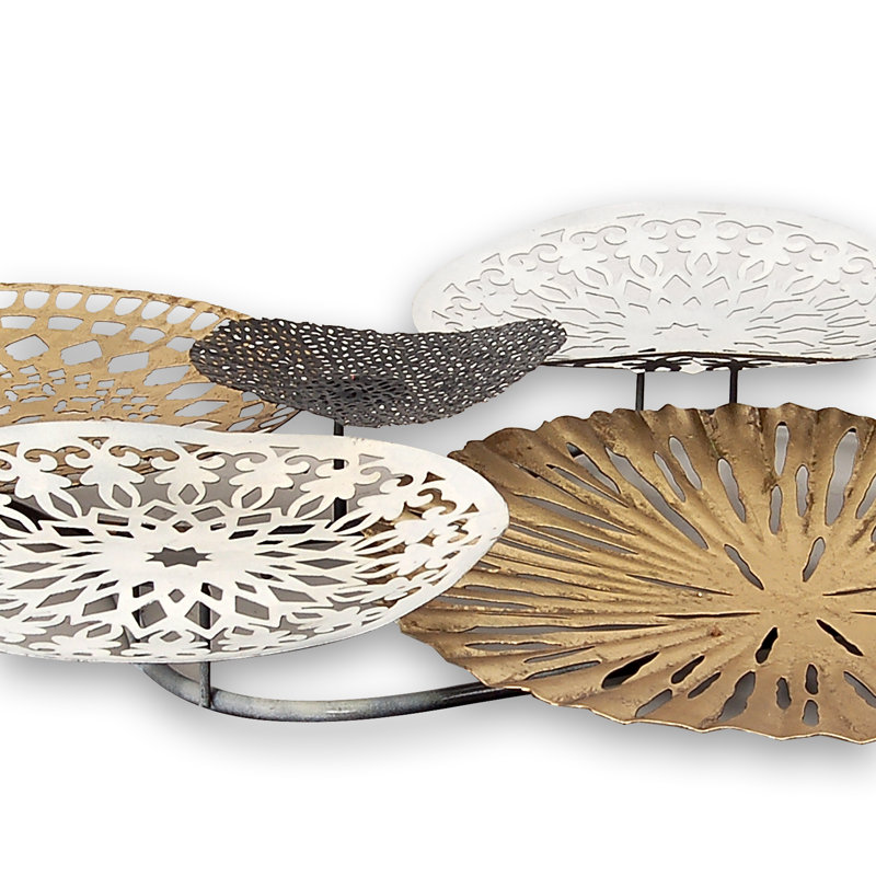 Handmade Abstract Wall Decor on Metal
