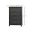 Commode 4 tiroirs Hattie