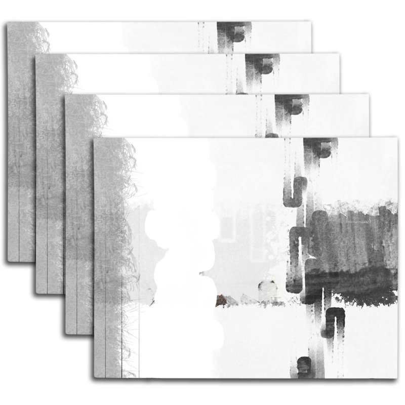 Napperon abstrait en polyester