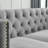 Tommy Tufted Velvet Sofa Set with Square Arms & Metal Legs-703245921