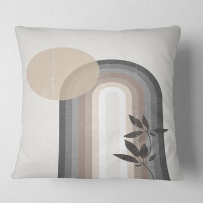 Housse et insert de coussin carré Sun and Moon III