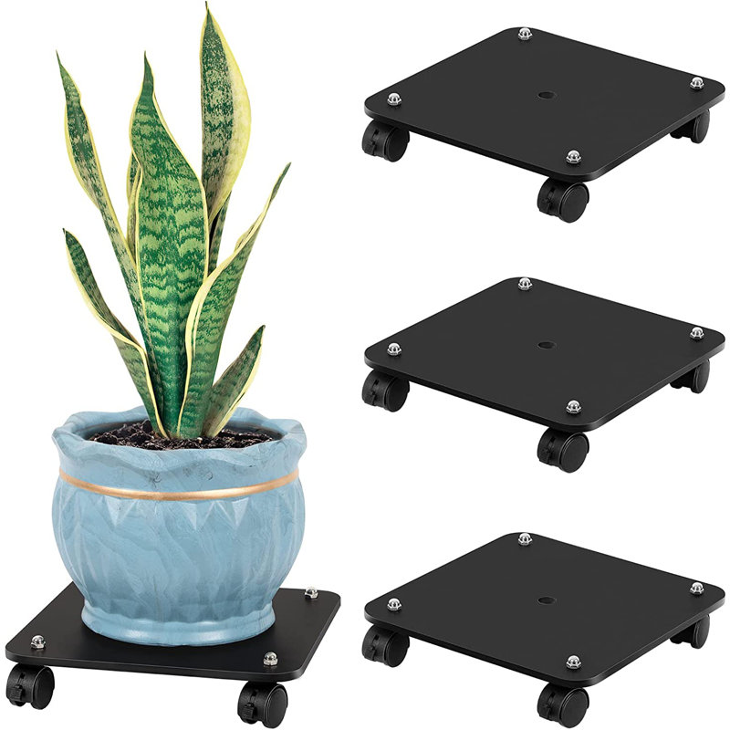 Support pour plante Larome, Noir