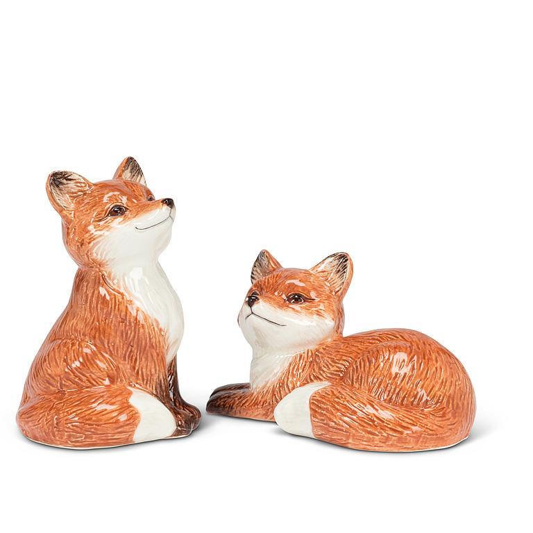 Salière et poivrière Foxes