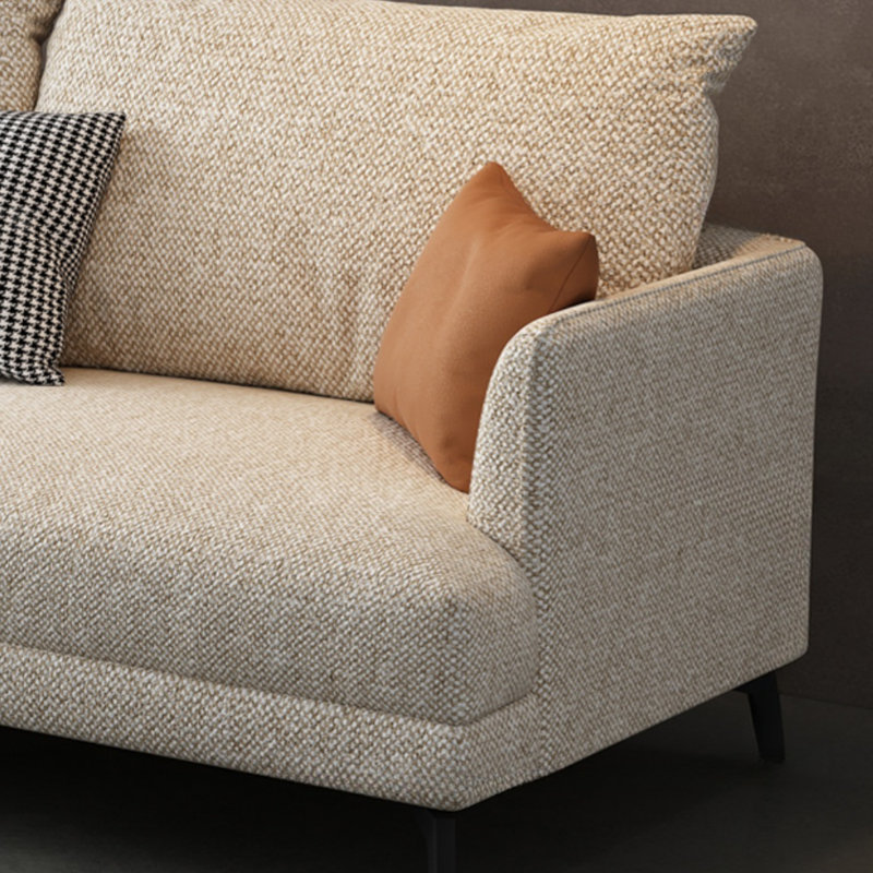 Canapé droit simple, minimaliste et lavable