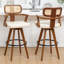 Swivel Upholstered Counter Stool-282961846-282961851