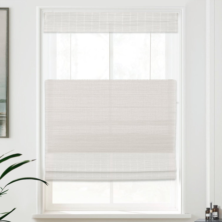 Sheer Bamboo Roman Shade