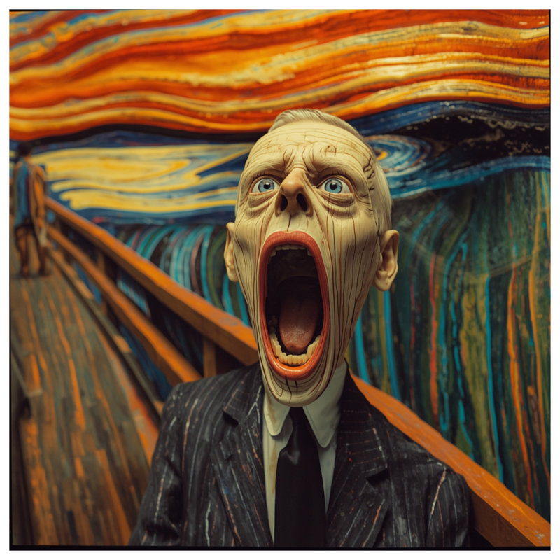 Coussins décoratifs Screaming, 20 x 20 inches
