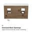 OVE Decors Tahoe 72" Double Bathroom Vanity Set with Mirror-121536250