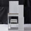Petit meuble-lavabo compact avec miroir coulissant et tabouret de rangement-1397601379