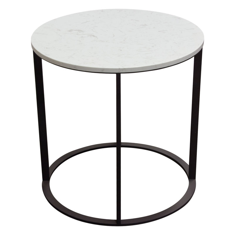 Marble Top End Table
