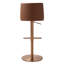 Tabouret de comptoir pivotant lisse Yark-122253129