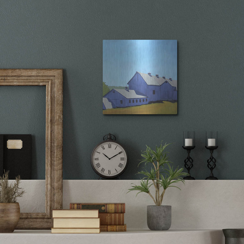  «Luminous Light 2» par Carol Young, art mural en métal, 12 po x 12 po, H 12 po x l 12 po