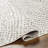 Brooklet Machine Woven Gray/White Abstract Area Rug-635310504
