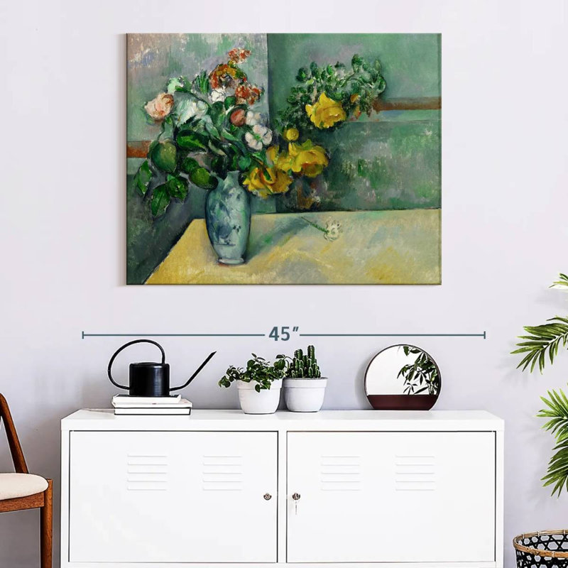 Nature morte dans un vase, H 28 po x l 35 po
