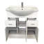 Avaree 760mm Single Bathroom Vanity with Integrated Ceramic Basin