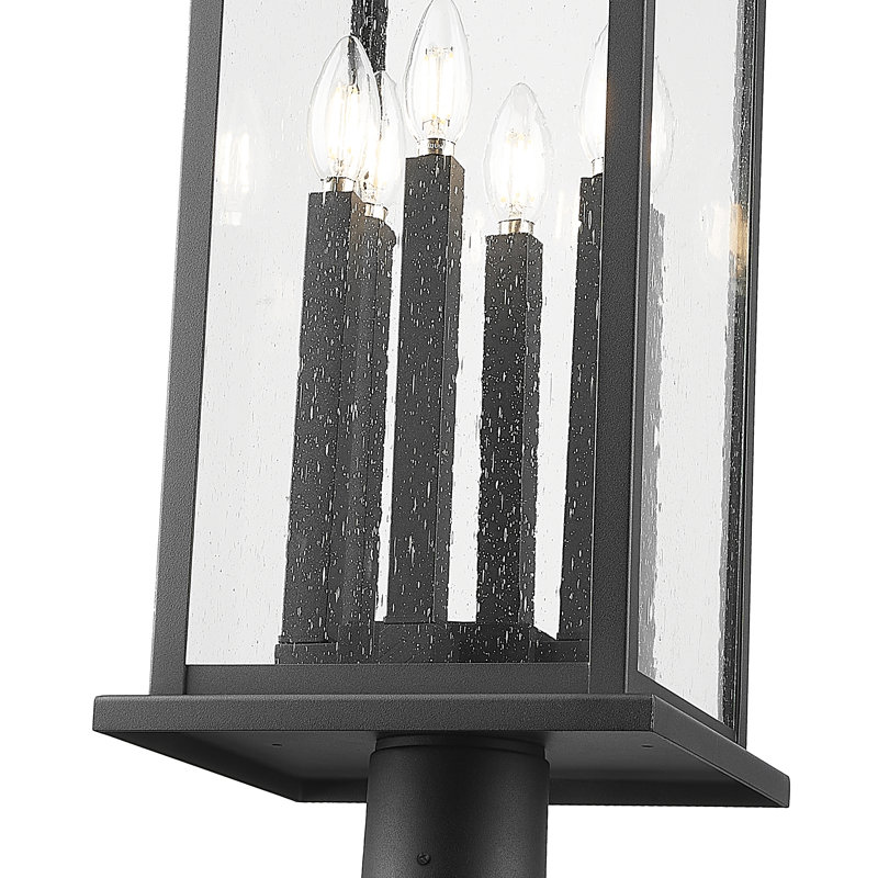 Luminaire d'extérieur sur pied 6 lumières Olvera
