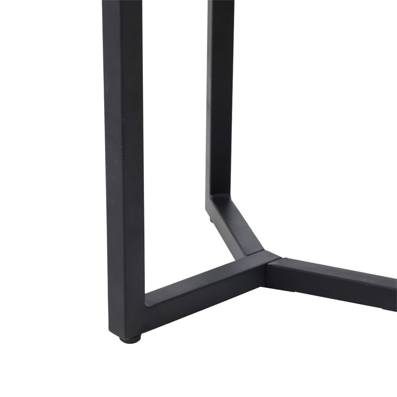 Honolulu Metal Outdoor Side Table , 15.75'' in. W 15.75'' in. D