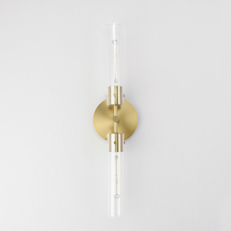 Steel Wallchiere, Natural Aged Brass