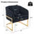 Upholstered Barrel Chair With Metal Base-1938293049