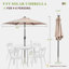 Lighted Tilt Market Parasol-624966315