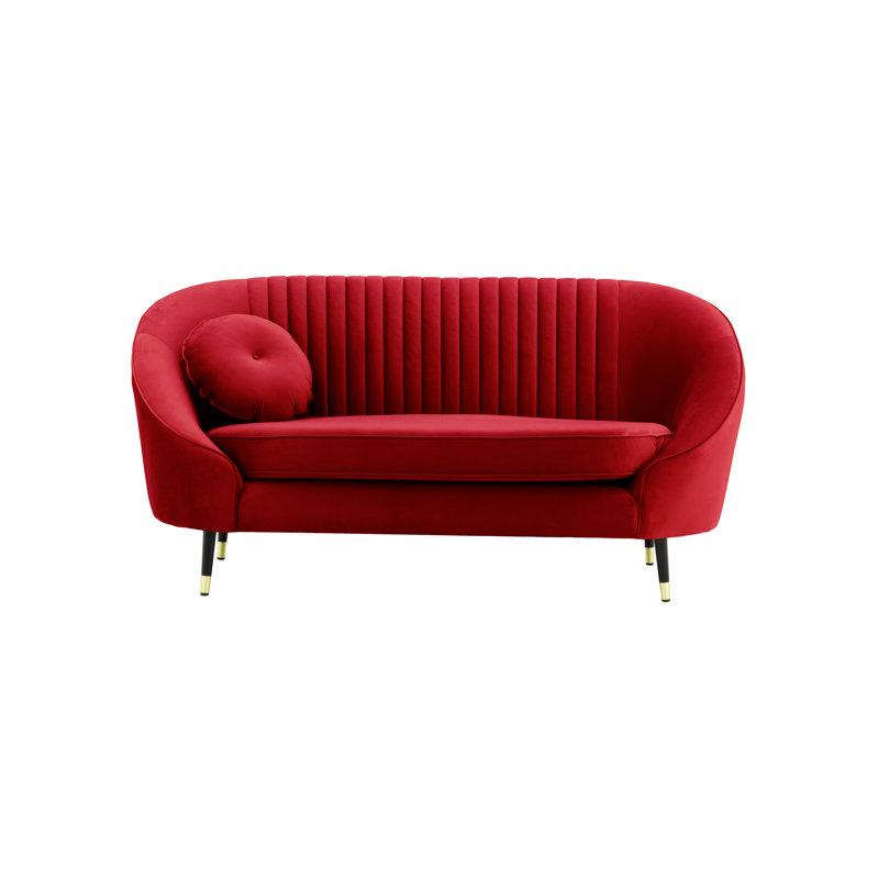 Rubio 2 Seater Sofa, Red