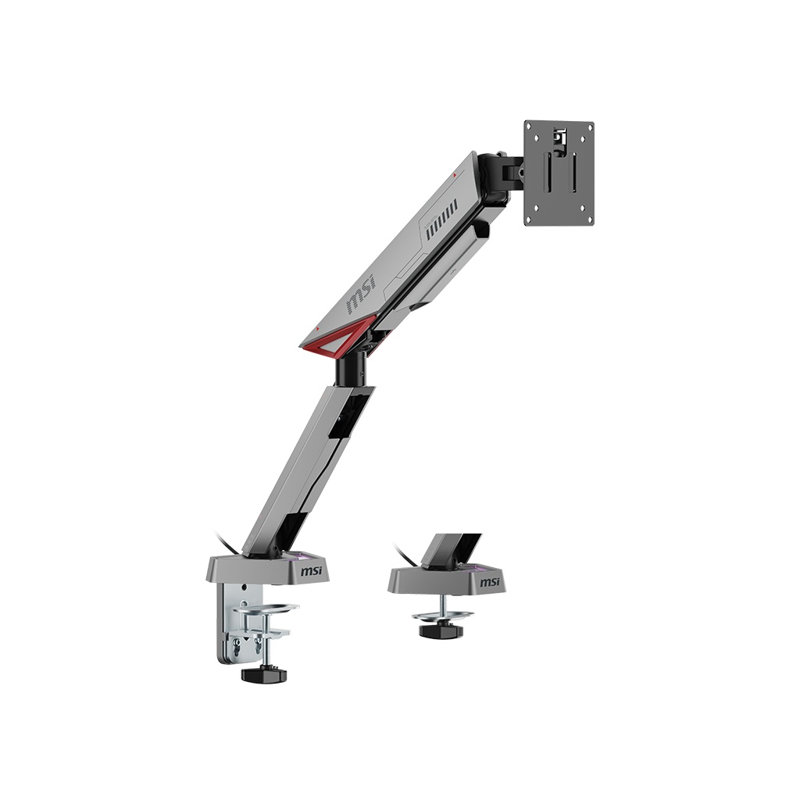 Support pour moniteur MSI MPG MT161R, noir mat/gris peint - MPGMT161R