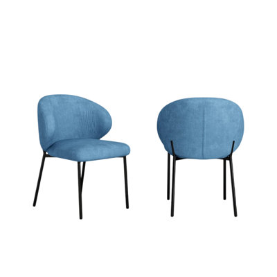 Biebel 47 cm H Velvet Side Chair
