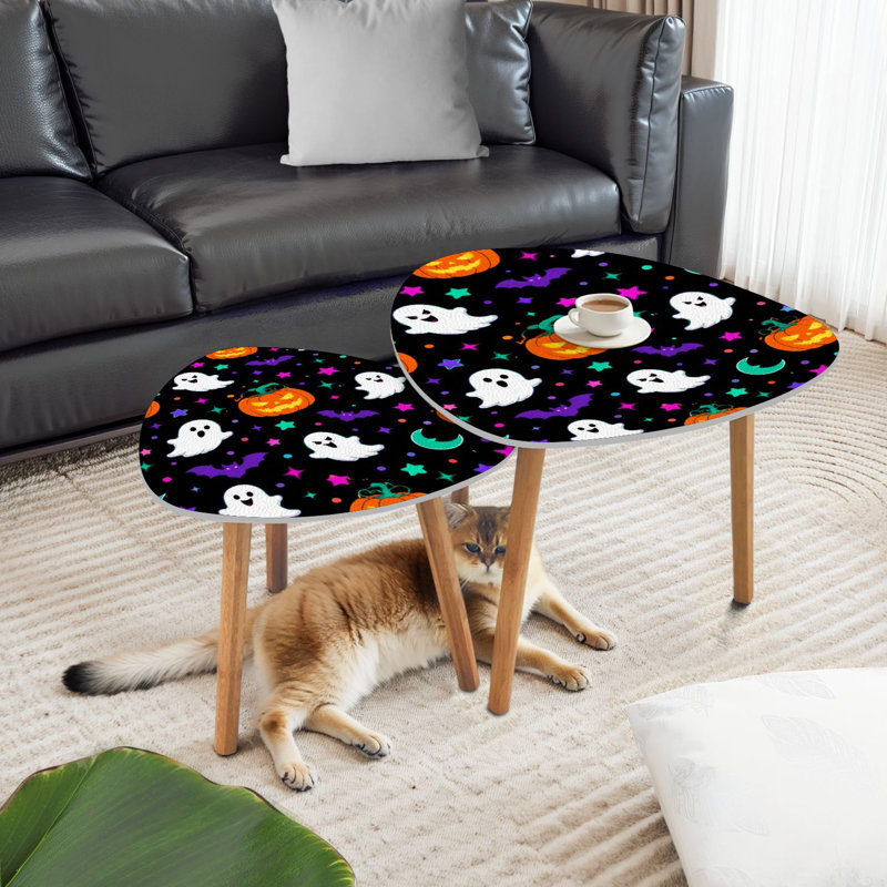 Ensemble de 2 tables gigognes Triangle