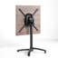 Plateau de table en HPL avec rails Grosfillex-107435139-107435137