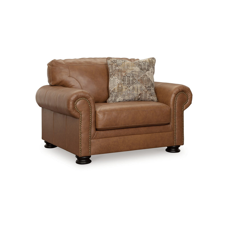 Riana Faux Leather Armchair