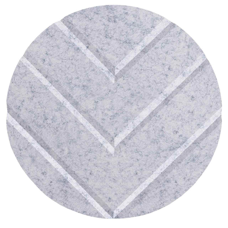 12" x 12" Upholstered Wall Paneling, Marble Gray