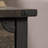 Side Table, Brown Finish