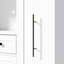 Buffet autoportant traditionnel 52,8 x 17,7 x 70 pouces avec huche, grande armoire de rangement pour garde-manger avec armoire latérale coulissante, tablettes de porte et tiroir-2035946456