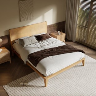 Lit standard en bois massif