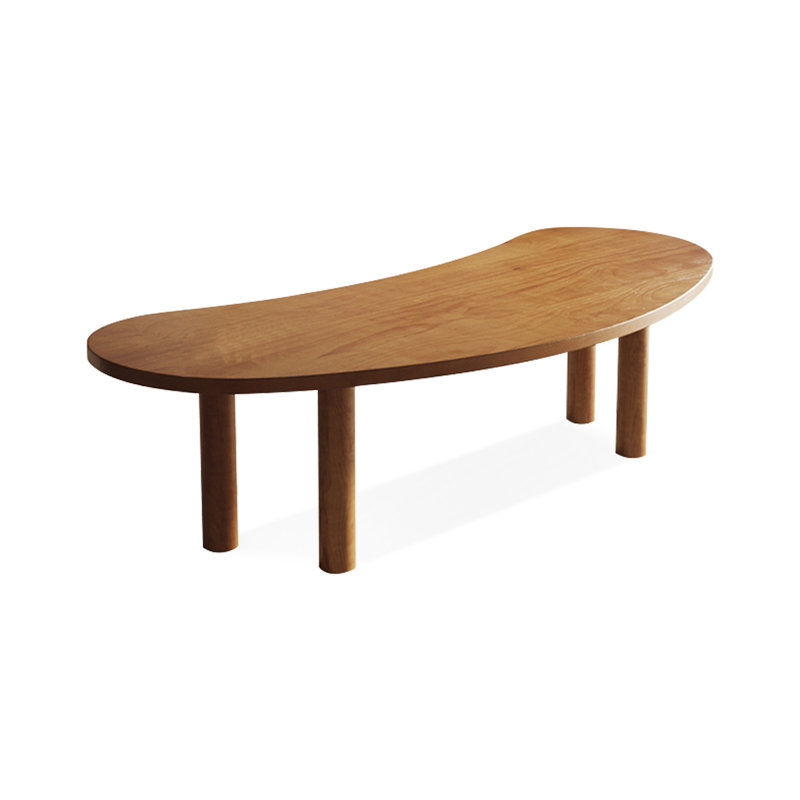Brown Specialty Solid Wood Desks, 29.53" H x 86.61" W x 31.5" D