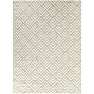Tapis intérieur / extérieur beige Pauley