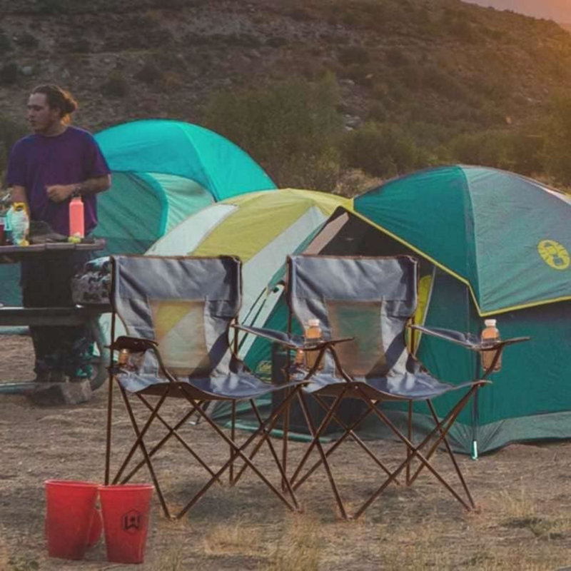 Folden Folding Camping Chair, Navy