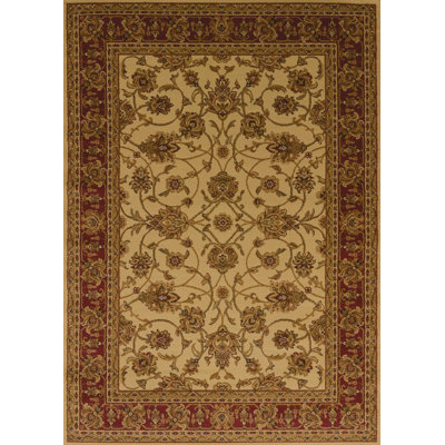 Tapis de zone ivoire reza Myrna