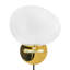 Steel Flush Mounted Sconce