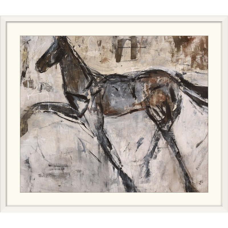 «Hackney II» Ameenah, reproduction d'art, H 25 po x l 30 po x P 1,5 po, Toile