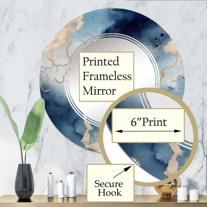 Miroir Tourraine, 32 po x 32 po