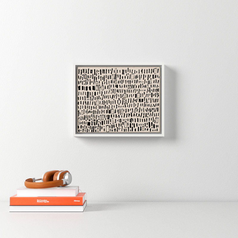 Timber Solid Wood Rectangle Acrylic Painting Print, 12.5" H x 15.5" W, White
