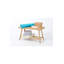 Banc de rangement en bois massif